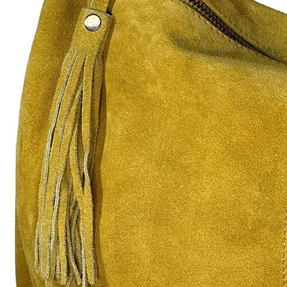 Suedes  Crossbody Boho Bag Wiith adjustable Strapped in p - Picture 5 of 6